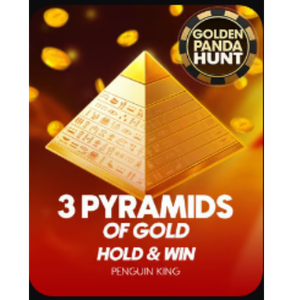 3 Pyramids of Gold Hold and Win