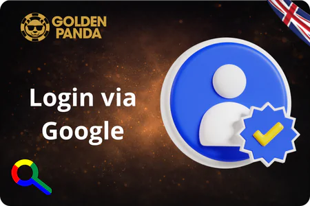 Login via Google Golden panda